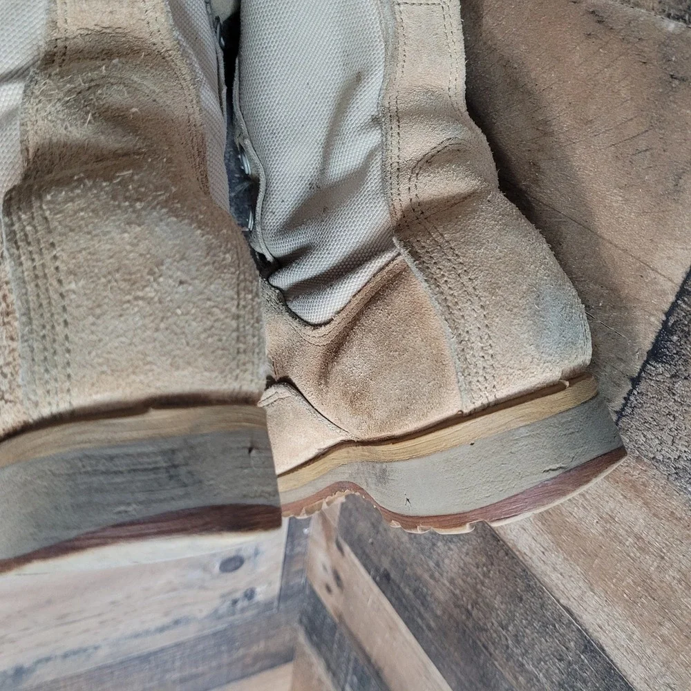 Belleville Gore-Tex Made USA Combat Boots Waterproof Desert Tan‎  (247 89} Sz 6